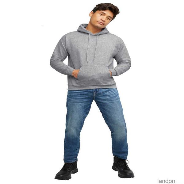 men is big men is ultimate cotton pullover hoodie up to 5xl, Black