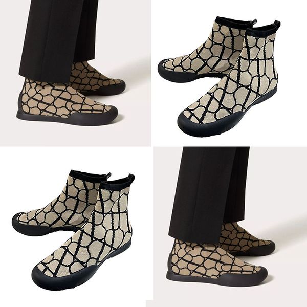 men famous designer high casual shoes autumn new arrivals stripe elastic sock shoes breathable toile fabric rubber lightweight sole scarpe u, Black
men famous designer high casual shoes autumn new arrivals stripe elastic sock shoes breathable toile fabric rubber lightweight sole scarpe u, Black