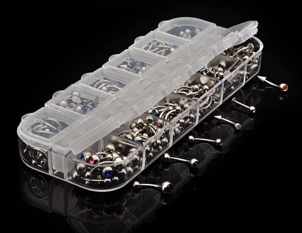 labret lip piercing jewelry 120pcs mix body lot stainless steel nose ear belly tongue ring captive bead eyebrow bar jewelr 230825, Black
labret lip piercing jewelry 120pcs mix body lot stainless steel nose ear belly tongue ring captive bead eyebrow bar jewelr 230825, Black