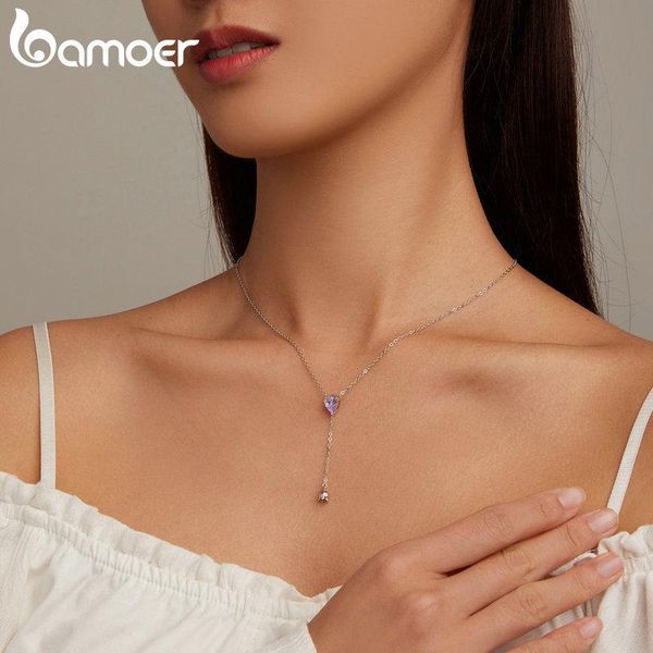 necklaces bamoer 925 sterling silver purple zircon lily of the valley pendant necklace elegent neck chain for women fine jewelry bsn271
necklaces bamoer 925 sterling silver purple zircon lily of the valley pendant necklace elegent neck chain for women fine jewelry bsn271