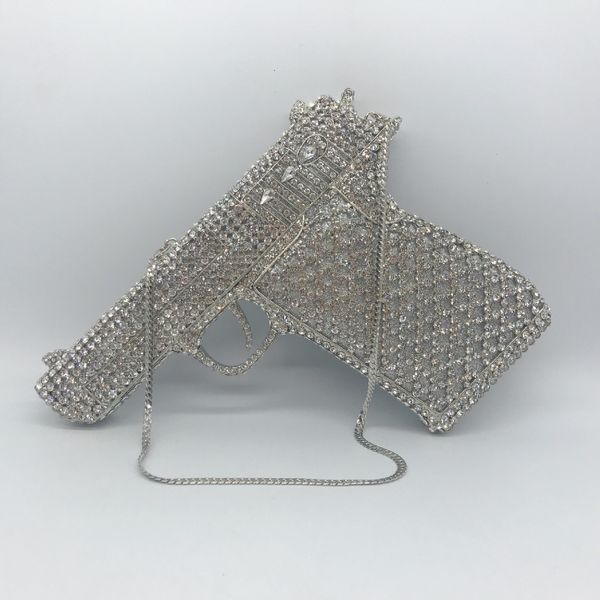 evening bags gun shape crystal clutch designer womens diamond shoulder handbags lady phone bag small 230826
evening bags gun shape crystal clutch designer womens diamond shoulder handbags lady phone bag small 230826