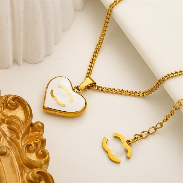 luxury designer pendant neckalce 18k gold plated heart shape pendant link c letters necklaces for women girls valentine's day mother�, Silver
luxury designer pendant neckalce 18k gold plated heart shape pendant link c letters necklaces for women girls valentine's day mother�, Silver