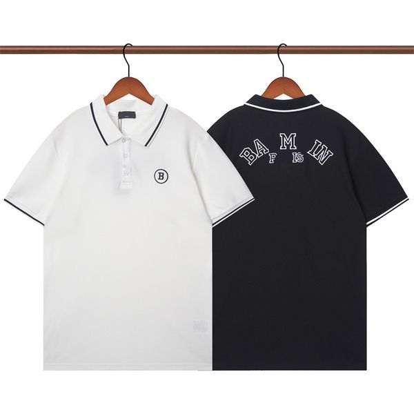 men's t-shirt summer short sleeve designer t-shirt parisian fashion brand lapel letter logo pattern asian size s-xxxl, White;black
men's t-shirt summer short sleeve designer t-shirt parisian fashion brand lapel letter logo pattern asian size s-xxxl, White;black