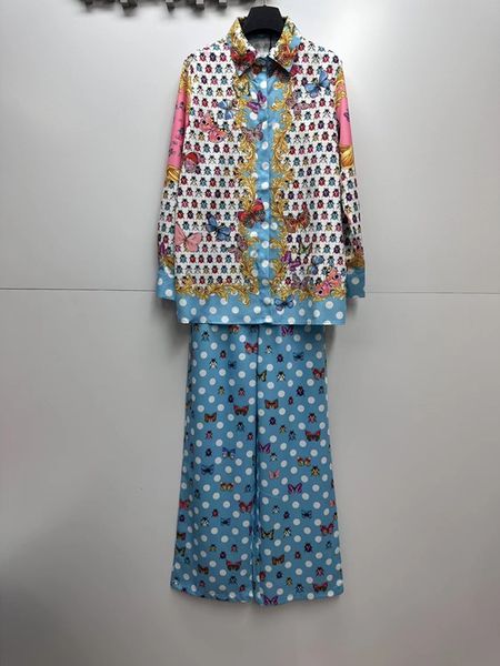 butterfly insect print shirt + pantsuit spring two piece pants women designer print jacket and shorts 2pcs set outfits ship, White
butterfly insect print shirt + pantsuit spring two piece pants women designer print jacket and shorts 2pcs set outfits ship, White