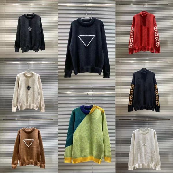 designer sweaters autumn winter women new style knitting luxury brand sweaters men and women round-necked lettered jacquard casual blouse, White;black
designer sweaters autumn winter women new style knitting luxury brand sweaters men and women round-necked lettered jacquard casual blouse, White;black