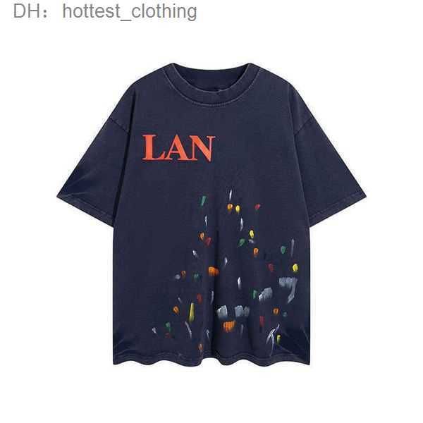 lanvins shirt designer letter printing ink splashing color dots short sleeve men's and women's lovers t-shirt trend navy 3 dxnc la, White;black
lanvins shirt designer letter printing ink splashing color dots short sleeve men's and women's lovers t-shirt trend navy 3 dxnc la, White;black