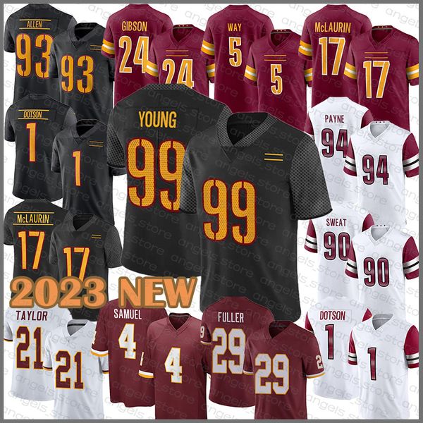 99 chase young football jersey washingtons 1 jahan dotson commanders terry mclaurin antonio gibson jonathan allen tress way daron payne kamr, Black;red
99 chase young football jersey washingtons 1 jahan dotson commanders terry mclaurin antonio gibson jonathan allen tress way daron payne kamr, Black;red