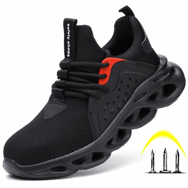 boots steel toe cap man safety shoes puncture-proof light work boots comfortable breathable working shoe for men drop 230825, Black
boots steel toe cap man safety shoes puncture-proof light work boots comfortable breathable working shoe for men drop 230825, Black