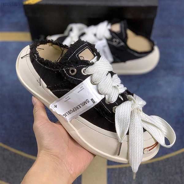 2022 smilerepublic designer casual shoes canvas smile republic chunk canvas sneakers low women men tassels trainer stars loves thick rubber, Black
2022 smilerepublic designer casual shoes canvas smile republic chunk canvas sneakers low women men tassels trainer stars loves thick rubber, Black