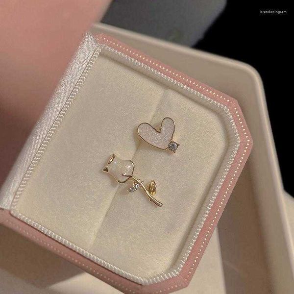 stud earrings colorful l french asymmetrical rose flower heart shape sweet cute for women party teens girl jewelry accessories, Golden;silver
stud earrings colorful l french asymmetrical rose flower heart shape sweet cute for women party teens girl jewelry accessories, Golden;silver