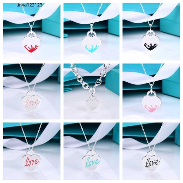 t designer love heart necklace for ladies 925 silver love pendant necklace luxury neck gift for girlfriend accessories wholesale belt box 16
t designer love heart necklace for ladies 925 silver love pendant necklace luxury neck gift for girlfriend accessories wholesale belt box 16