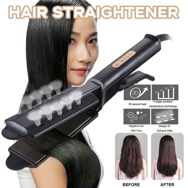 hair straighteners professional heating comb straightener four speed temperature control ceramic styling tool 230825, Black
hair straighteners professional heating comb straightener four speed temperature control ceramic styling tool 230825, Black