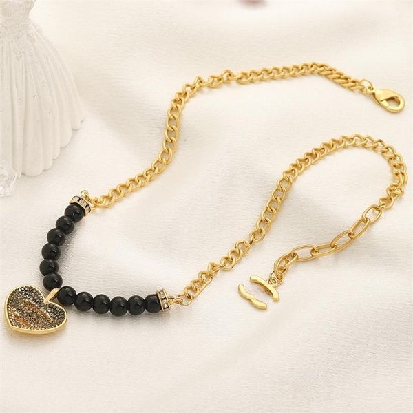 2023 luxury brand designer pendant neckalce 18k gold plated heart pendant link c letters necklaces wedding party jewelry accessories for wom, Silver
2023 luxury brand designer pendant neckalce 18k gold plated heart pendant link c letters necklaces wedding party jewelry accessories for wom, Silver