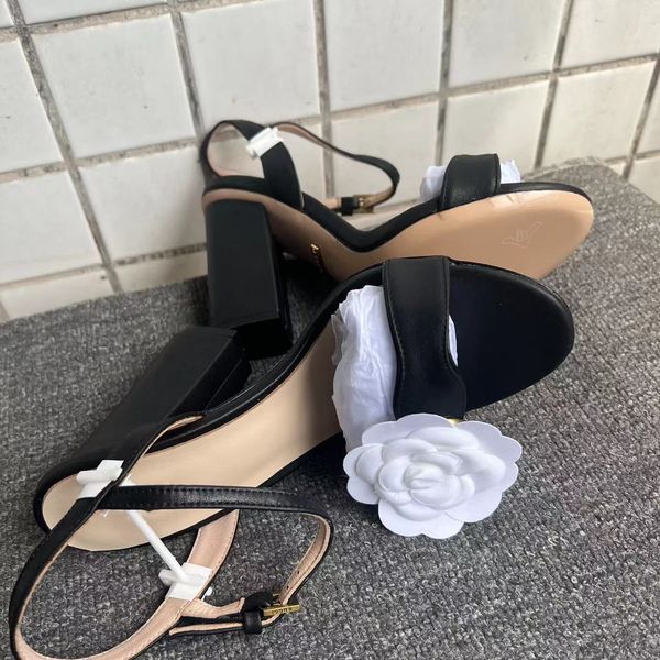 europ classic shoes branded women leather 10cm high heel sandal designer lady letter print leather ankle strap rubber sole front & rear stra, Black
europ classic shoes branded women leather 10cm high heel sandal designer lady letter print leather ankle strap rubber sole front & rear stra, Black