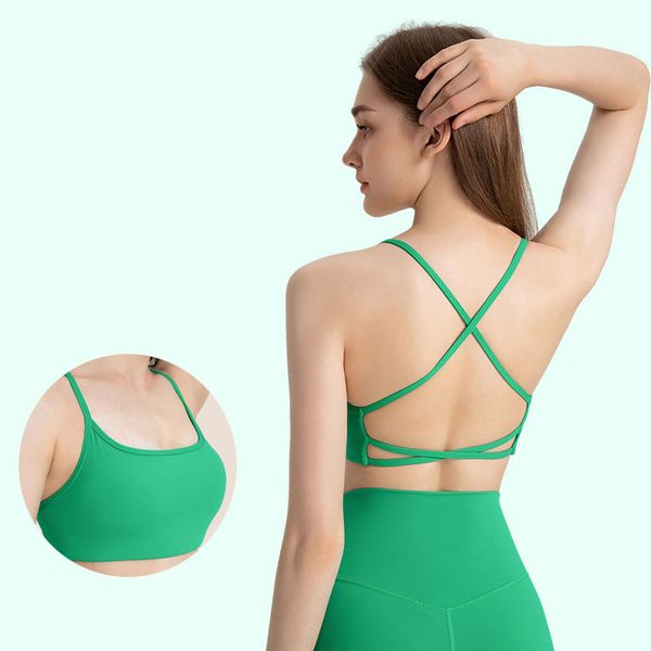 l_399 traceless thin longline bra yoga light support sports bra with removable cups x straps lingerie fitness brassiere women vest
l_399 traceless thin longline bra yoga light support sports bra with removable cups x straps lingerie fitness brassiere women vest