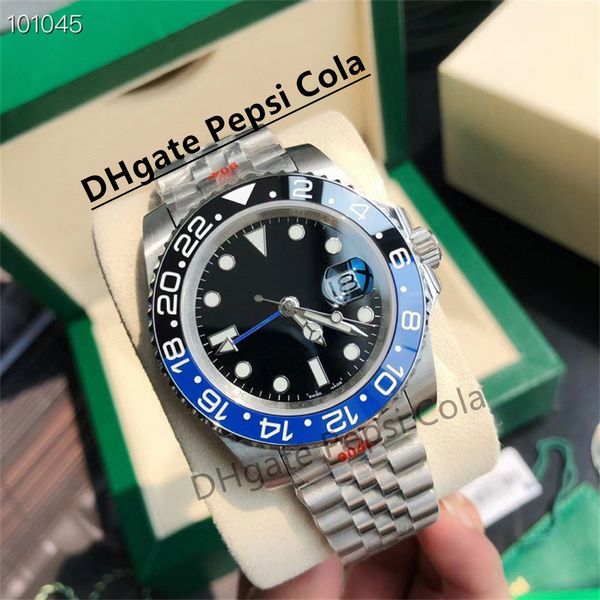 ceramic watches 40mm automatic mechanical men's watch gmt 904l sapphire gold silver bracelet luminous waterproof wristwatches-1, Slivery;brown
ceramic watches 40mm automatic mechanical men's watch gmt 904l sapphire gold silver bracelet luminous waterproof wristwatches-1, Slivery;brown
