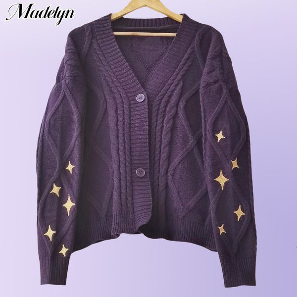 womens knits tees tay speak lor now knitted cardigan women dark purple sweater star embroidery cardigans fashion vintage autumn winter 23082, White 
womens knits tees tay speak lor now knitted cardigan women dark purple sweater star embroidery cardigans fashion vintage autumn winter 23082, White