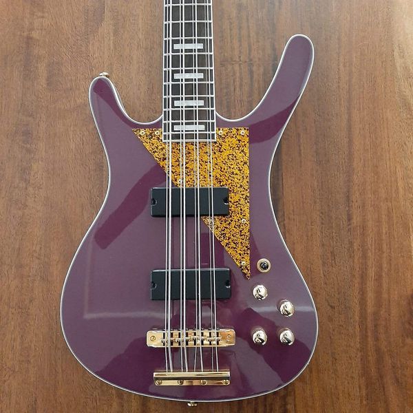 musicvox royal purple mi-5 momo 8 strings electric bass guitar 34" scale mahogany body rosewood fingerboard block pearloid inlays dual
musicvox royal purple mi-5 momo 8 strings electric bass guitar 34" scale mahogany body rosewood fingerboard block pearloid inlays dual