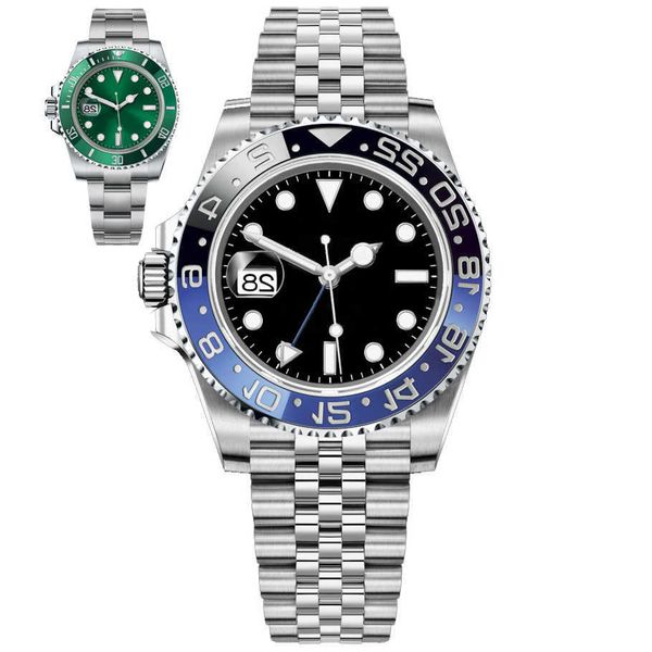 mens watches 40mm automatic mechanical watch stainless steel blue black ceramic sapphire wristwatches montre de luxe wdq7, Slivery;golden
mens watches 40mm automatic mechanical watch stainless steel blue black ceramic sapphire wristwatches montre de luxe wdq7, Slivery;golden