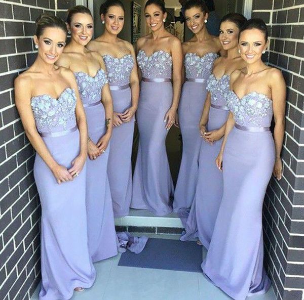 2023 lilac long bridesmaid dress mermaid appliques maid of honor dress vestidos de noiva fast shipping, White;pink
2023 lilac long bridesmaid dress mermaid appliques maid of honor dress vestidos de noiva fast shipping, White;pink