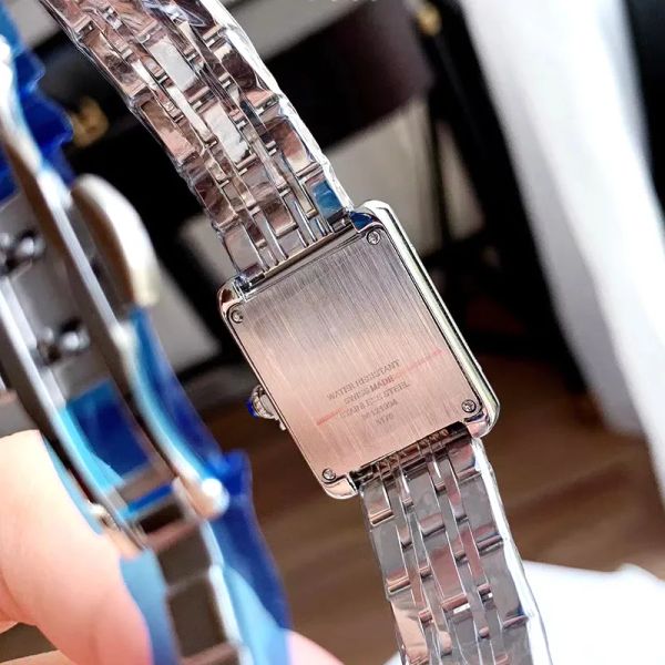 fashion women watches quartz movement silver gold dress watch lady square tank stainless steel case original clasp analog casual, Slivery;brown
fashion women watches quartz movement silver gold dress watch lady square tank stainless steel case original clasp analog casual, Slivery;brown