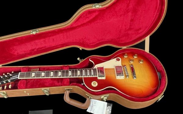 l paul standard 50s aa flame ~ cherry burst electric guitar as same of the pictures
l paul standard 50s aa flame ~ cherry burst electric guitar as same of the pictures