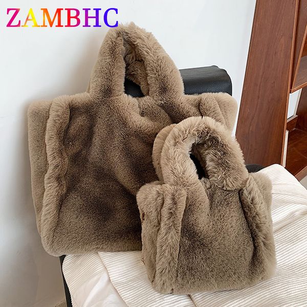 evening bags 2 size faux fur women's tote bag furry plush shoulder messenger for women designer luxury soft handbags warm purses sac 23
evening bags 2 size faux fur women's tote bag furry plush shoulder messenger for women designer luxury soft handbags warm purses sac 23