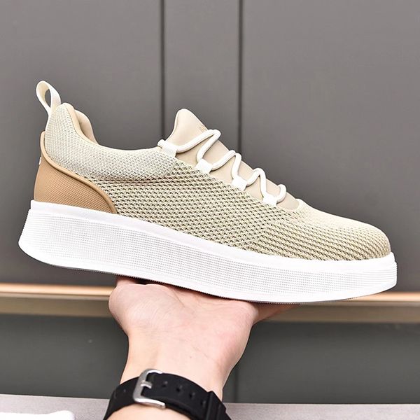 men's shoes summer designer breathable 2023 new net surface sports leisure running thick sole youth tide shoes non-slip design for men, Black
men's shoes summer designer breathable 2023 new net surface sports leisure running thick sole youth tide shoes non-slip design for men, Black