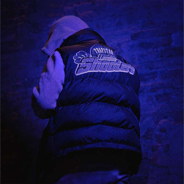 2023 new men trapstar shooters gilet black/reflective 1 quality embroidered lettering zip closure vest women, Black;brown
2023 new men trapstar shooters gilet black/reflective 1 quality embroidered lettering zip closure vest women, Black;brown