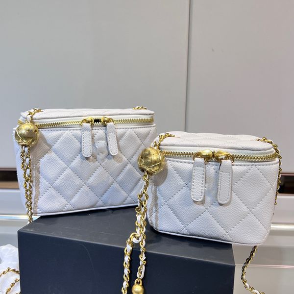 designers mini box golden ball crossbody bags adjustable shoulder strap quilted genuine leather bag france brand cosmetic vanity handbags co
designers mini box golden ball crossbody bags adjustable shoulder strap quilted genuine leather bag france brand cosmetic vanity handbags co