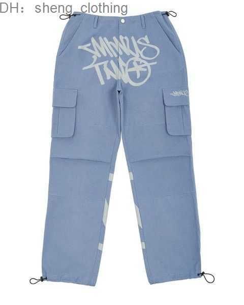 men's pants minus two cargos harajuku minustwo casual loose punk rock straight wide leg trouser streetwear y2k pant retro street trend, Black
men's pants minus two cargos harajuku minustwo casual loose punk rock straight wide leg trouser streetwear y2k pant retro street trend, Black