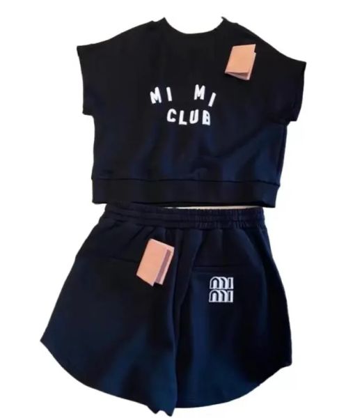 2023 new summer womens tracksuits alphabet printed sleeveless short t-shirt high waist wide leg shorts two piece wearjuicy, Gray
2023 new summer womens tracksuits alphabet printed sleeveless short t-shirt high waist wide leg shorts two piece wearjuicy, Gray