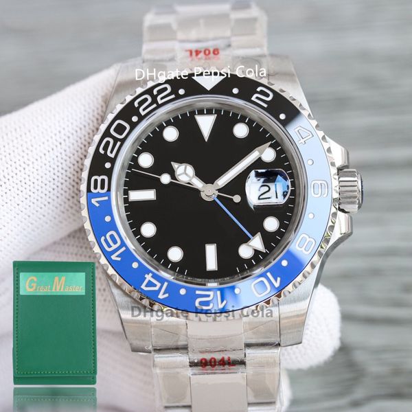 gm tier factory gmt ceramic men's watches 40mm 126710 904l cal.3186 movement night glow waterproof sapphire automatic mechanical wristw, Slivery;brown
gm tier factory gmt ceramic men's watches 40mm 126710 904l cal.3186 movement night glow waterproof sapphire automatic mechanical wristw, Slivery;brown