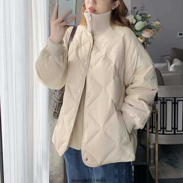 light and thin down jacket, white duck down female standing collar, korean version, splicing, small figure, winter new short rhombus thick c, Black
light and thin down jacket, white duck down female standing collar, korean version, splicing, small figure, winter new short rhombus thick c, Black