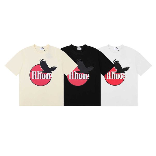 23ss fashion brand rhude micro label black pigeon letter printing short sleeve t-shirt for men and women high street loose half sleeve, White;black
23ss fashion brand rhude micro label black pigeon letter printing short sleeve t-shirt for men and women high street loose half sleeve, White;black