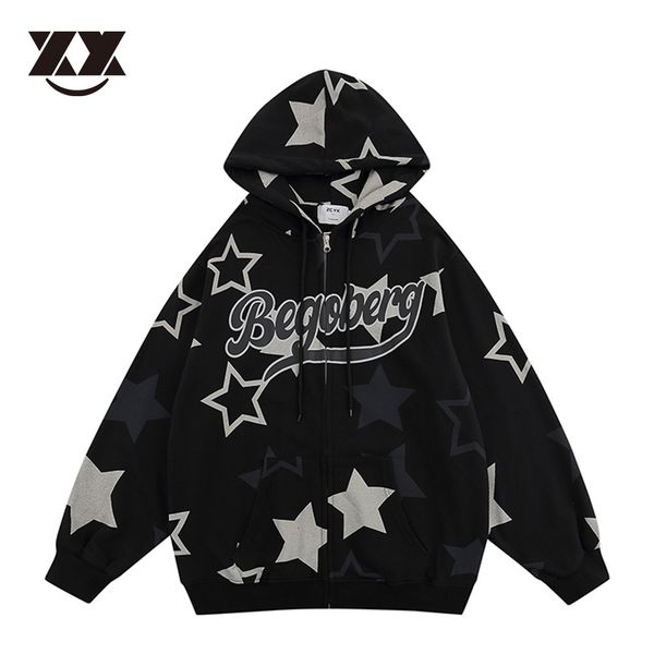 men's jackets hip hop harajuku streetwear star letter print zip up vintage hooded jacket autumn winter cotton coats 230825, Black;brown
men's jackets hip hop harajuku streetwear star letter print zip up vintage hooded jacket autumn winter cotton coats 230825, Black;brown