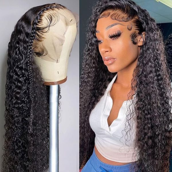 13x6 Deep Wave Lace Front Wigs for Black Women Glueless Brazilian Virgin Lace Frontal Wigs Human Hair Pre Plucked with Baby Hair, Medium brown
13x6 Deep Wave Lace Front Wigs for Black Women Glueless Brazilian Virgin Lace Frontal Wigs Human Hair Pre Plucked with Baby Hair, Medium brown