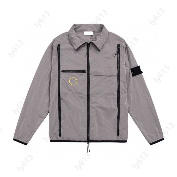 men jackets designer stone-island jacket fabric with waterproof windproof and uv protection metallic nylon multi-zipper sunwear mens jacket, Black;brown
men jackets designer stone-island jacket fabric with waterproof windproof and uv protection metallic nylon multi-zipper sunwear mens jacket, Black;brown