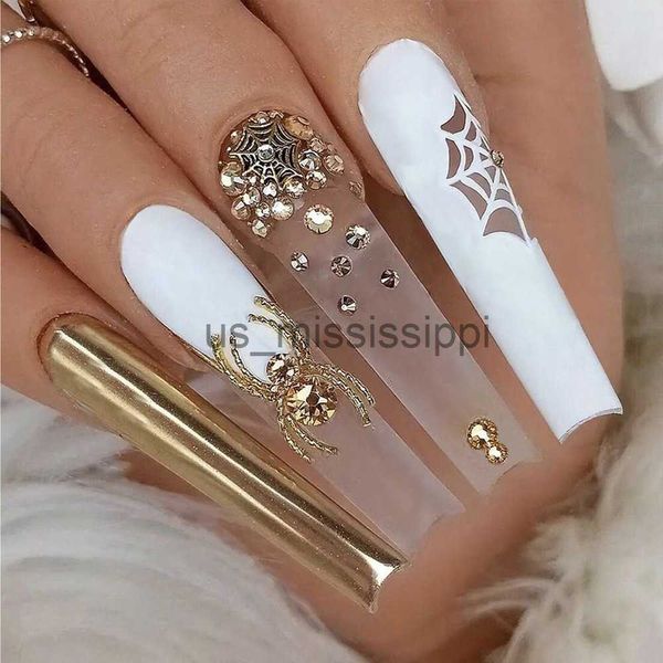 false nails 24pcs halloween false nails french long ballet nails detachable coffin with diamonds fake nail press on nail tips diy full cover, Red;gold
false nails 24pcs halloween false nails french long ballet nails detachable coffin with diamonds fake nail press on nail tips diy full cover, Red;gold