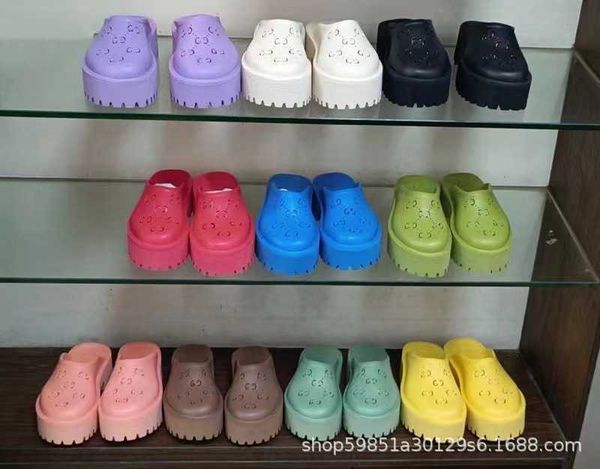 netizen same sole hole shoes female summer outwear thick heel baotou half head beach sponge cake slippers male, Black
netizen same sole hole shoes female summer outwear thick heel baotou half head beach sponge cake slippers male, Black