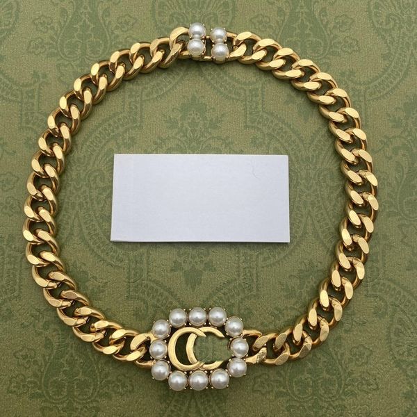 fashion women luxury designer necklace bracelet fried dough twists chain 18k gold plated stainless steel letter necklace wedding jewelry acc, Golden;silver
fashion women luxury designer necklace bracelet fried dough twists chain 18k gold plated stainless steel letter necklace wedding jewelry acc, Golden;silver
