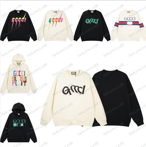 designer hoodie men's pullover letter printed t-shirt long sleeve hooded women's high street sweater cotton lining, Black
designer hoodie men's pullover letter printed t-shirt long sleeve hooded women's high street sweater cotton lining, Black