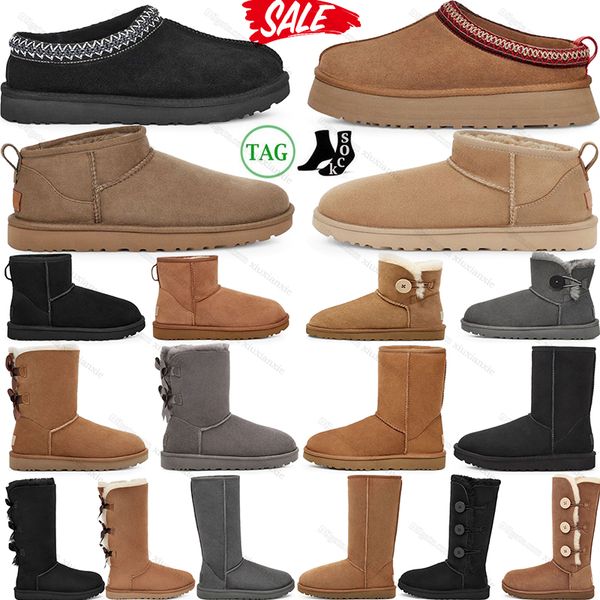 australia tasman booties mini boots for women bow designer australian bailey button classic ultar tankle snow winter full fur boot fluffy ta, Black
australia tasman booties mini boots for women bow designer australian bailey button classic ultar tankle snow winter full fur boot fluffy ta, Black