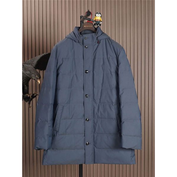 mens downs winter kiton hooded down jacket cashmere casual blue coat429, Black
mens downs winter kiton hooded down jacket cashmere casual blue coat429, Black