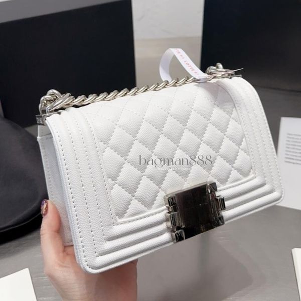 le boy designer bag women fashion caviar leather handbag diamond checker cross body clutch totes quilted shoulder bags designers chain bags
le boy designer bag women fashion caviar leather handbag diamond checker cross body clutch totes quilted shoulder bags designers chain bags