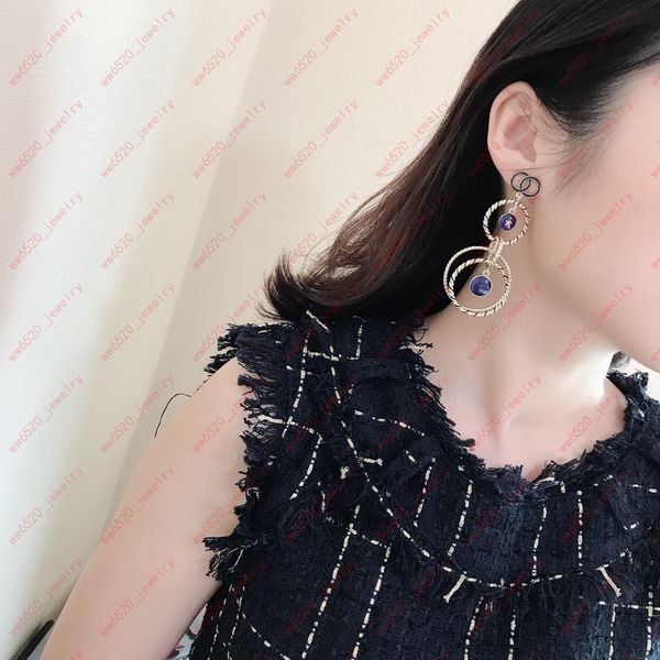 dangle & chandelier large round hoop earrings, metallic black alphabet blue ornaments, stylish ladies, christmas. valentine's day gift, Silver
dangle & chandelier large round hoop earrings, metallic black alphabet blue ornaments, stylish ladies, christmas. valentine's day gift, Silver