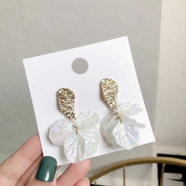 stud earrings colorful l korea exaggerate white color big flower temperament for woman party girl's fashion jewelry gift, Golden;silver
stud earrings colorful l korea exaggerate white color big flower temperament for woman party girl's fashion jewelry gift, Golden;silver