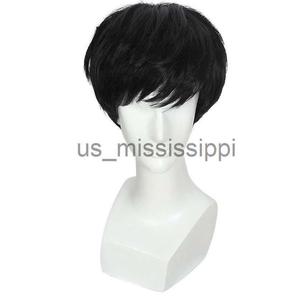 synthetic wigs mens black straight wig heat resistant fiber male short layered cosplay costume party looking natural wig x0826
synthetic wigs mens black straight wig heat resistant fiber male short layered cosplay costume party looking natural wig x0826