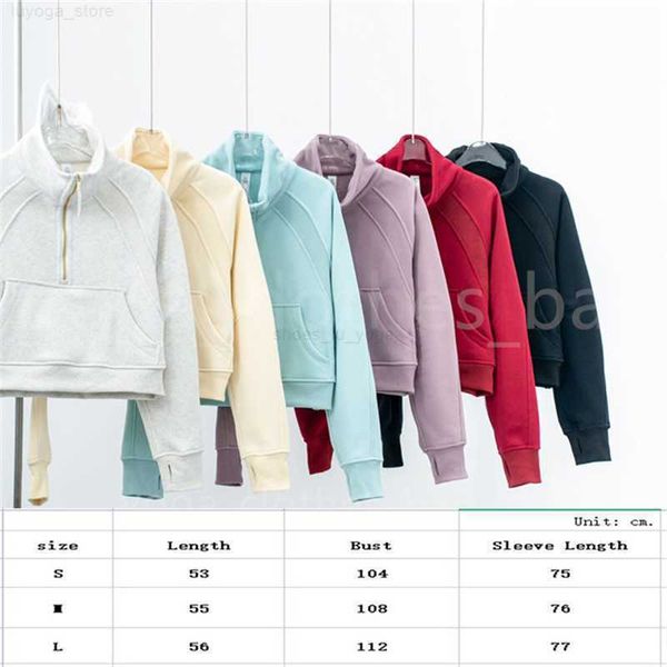 luxury lu yoga women's falul fashion designer hoodie sweatshirt yoga suit jacket women's sports half zipper pluls fleece thick loo
luxury lu yoga women's falul fashion designer hoodie sweatshirt yoga suit jacket women's sports half zipper pluls fleece thick loo
