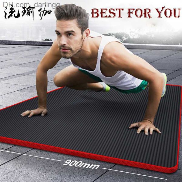 200cm 15mm extra sport thick nrb non-slip yoga mats for fitness pilates gym home fitness camping tasteless pad q230826
200cm 15mm extra sport thick nrb non-slip yoga mats for fitness pilates gym home fitness camping tasteless pad q230826